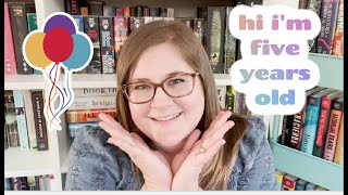 I've been on booktube for a whopping five years | the booktube birthday tag!