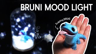 [띠부] 폴리머 클레이로 겨울왕국2 브루니 만들기 (브루니 무드등) Polymer Clay BRUNI/BRUNI Mood Light (FROZEN 2)