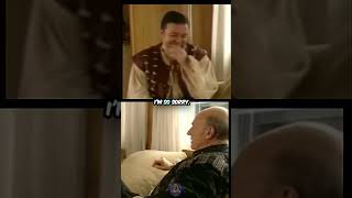 Ricky Gervais Losing it Over a Creepy Sir Patrick Stewart!!🤣😂🤣RickyGervais Extras Bloopers! #shorts