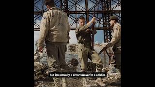 Why Private Jackson Wrapped His Rifle Sling Around His Arm in Saving Private Ryan - #shorts #short