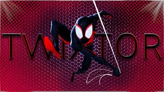 Miles Morales 4K Free  Twixtor ( Spider man Across The Spider Verse )