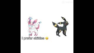 Sylveon got confused #Sylveon #Umbreon