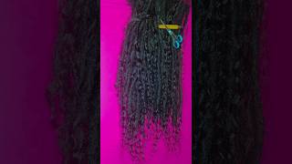 DREADLOCKS TUTORIAL+curl extensions .BOHO locs😍#diyhairstyles#dreadlocks #boholocs