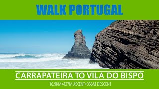 Walk Portugal, Carrapateira to Vila Do Bispo (Timelapse)