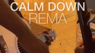 Rema calm down | guitar version #rema #calmdown