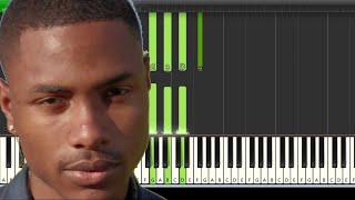 Steve Lacy - N side (Piano tutorial) [Synthesia]