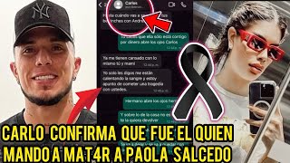 Mira quien mat0 a Paola Salcedo 💔Carla la amenaza de muert3 unos días antes de morir los mensajes😱