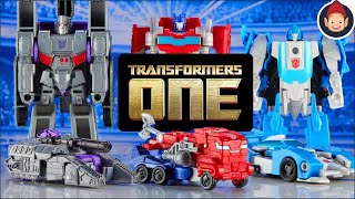 Transformers One Toys Iacon Raceway 3 Pack 1 Step Changers Unboxing