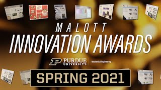 Malott Innovation Awards Ceremony: April 30, 2021