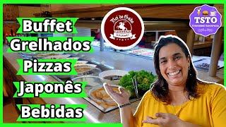 REI DO GADO GOURMET em CAMPO GRANDE | Rodízio de PIZZAS com BUFFET, JAPONÊS e BEBIDAS liberados