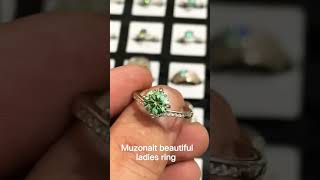 Australian Muzonait beautiful Headmake silver Ring for ladies|Real Stones|#australia #reels