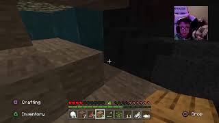 Im deleting this world if i die (Hardcore Minecraft)