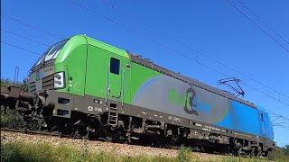 Rail & Sea Vectron mit Knickkesselwagen