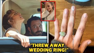 While JLo enjoys her vacation in Italy, Ben Affleck THROWS AWAY her wedding ring!