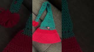 Crochet Elf Hat#crochet #fyp#shorts#crocheting #craft #hobby #hats #diy #fun #entertainment #art