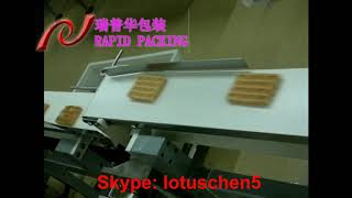 Waffle packing system 2 pcs per bag