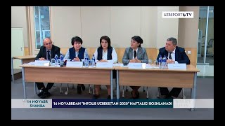 16 noyabrdan  Infolib Uzbekistan 2020  haftaligi boshlanadi