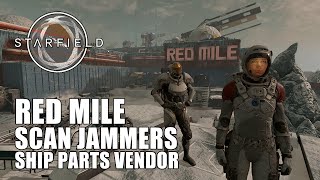 Starfield Red Mile Ship Parts & Scan Jammers