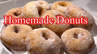 Homemade Donuts yummy snack! #genelyskitchen