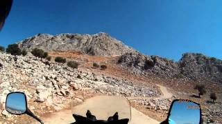 V STROM OFF THAT PLANET ASCENT THE MOUNTAIN!!!RODOS-GREECE!