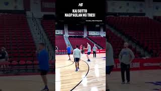 Kai Sotto nagpaulan ng tres sa practice ng Orlando Magic para sa NBA2K24 Summer League! 🌧️