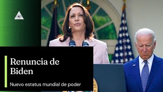 La renuncia de Biden, Duelo Decisivo: Harris vs. Trump en la Encrucijada de la Historia