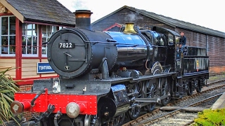 Foxcote Manor 7822 at Tenterden the Jewel of the weald on the Kent and East Sussex Railway