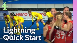 Electric start to the opening game! | China v England | FIH Pro League