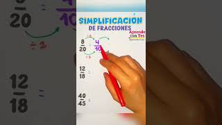 Simplica fracciones