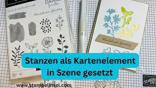 Gewusst wie: Stanzen aus dem Set Zeitloser Charme - zeitlose Zierde zur Kartengestaltung~Stampin'UP!