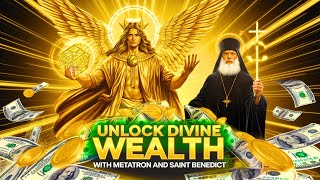 ✨OPEN THE FLOW OF DIVINE BLESSINGS💰WITH ARCHANGEL METATRON AND SAINT BENEDICT💸ACTIVATE WEALTH