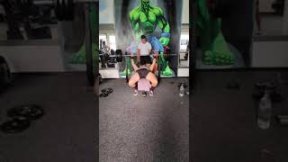 140kg 3x Benchpress PR❗❗