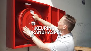 Keuring en onderhoud brandhaspel