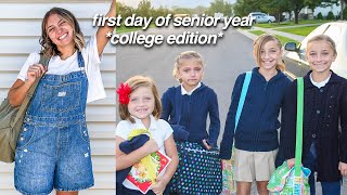 my first day of senior year (college edition)