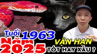 VẬN HẠN Quý Mão 1963 Năm Ất Tỵ 2025 TỐT HAY XẤU ? Phong Thủy 100 Năm - 0886736347 (Zalo)