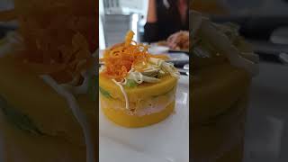 causa rellena con pulpa de cangrejo #food #pulpadecangrejo #crab