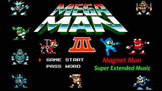 Mega Man 3 (NES) - Magnet Man Stage Music (Super Extended!)