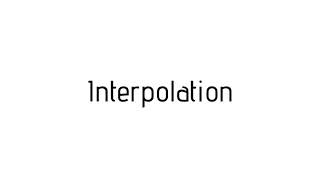 How to pronounce Interpolation / Interpolation pronunciation