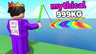 I Catch a Mythical MONSTER FISH in Roblox Fisch