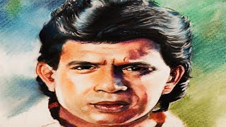 Mithun||मिथुन चक्रवर्ती||Mithun Chakraborty Ki Painting||