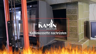 Kaminkassette nachrüsten offener kamin