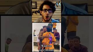 Carryminati new roast of boy kiss 💋😘 #carryminati #roast #shorts #trending