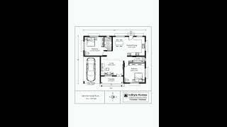 2 bedroom house design / building floor plan / low budget building design / best house plan /InStyle