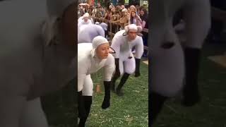 The sheep human contest in France #reddit #funnyvideo #funny #france #sheep #contest #weird #shorts