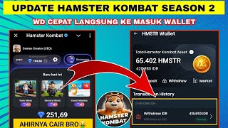 Terbukti Cair 400 Ribu💵 Cara Klaim Menarik Saldo Token Di Hamster Kombat Season 2