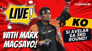 Mark Magsayo LIVE on PlayItRight TV pagkatapos ng KO win laban kay Avelar!