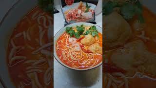 1 bungkus seharga 53Ribu,edisi mie instan part 07#mieinstan #laksa #singapore#food #spicy #shorts