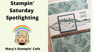 Stampin' Saturday Spotlight Technique Continued | Scenic Wonders | Stampin' Up!