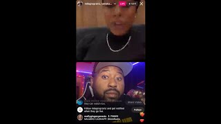 DJ AKADEMIKS & MILAGROGRAMZ TALKED ABOUT KELSEY HARRIS AND MEGAN THEE STALLION .