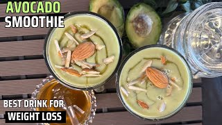 How To MakeAvocado Weight Loss Smoothie In Telugu || అవొకాడో స్మూతీ || Avocado Smoothie By tastyqzin